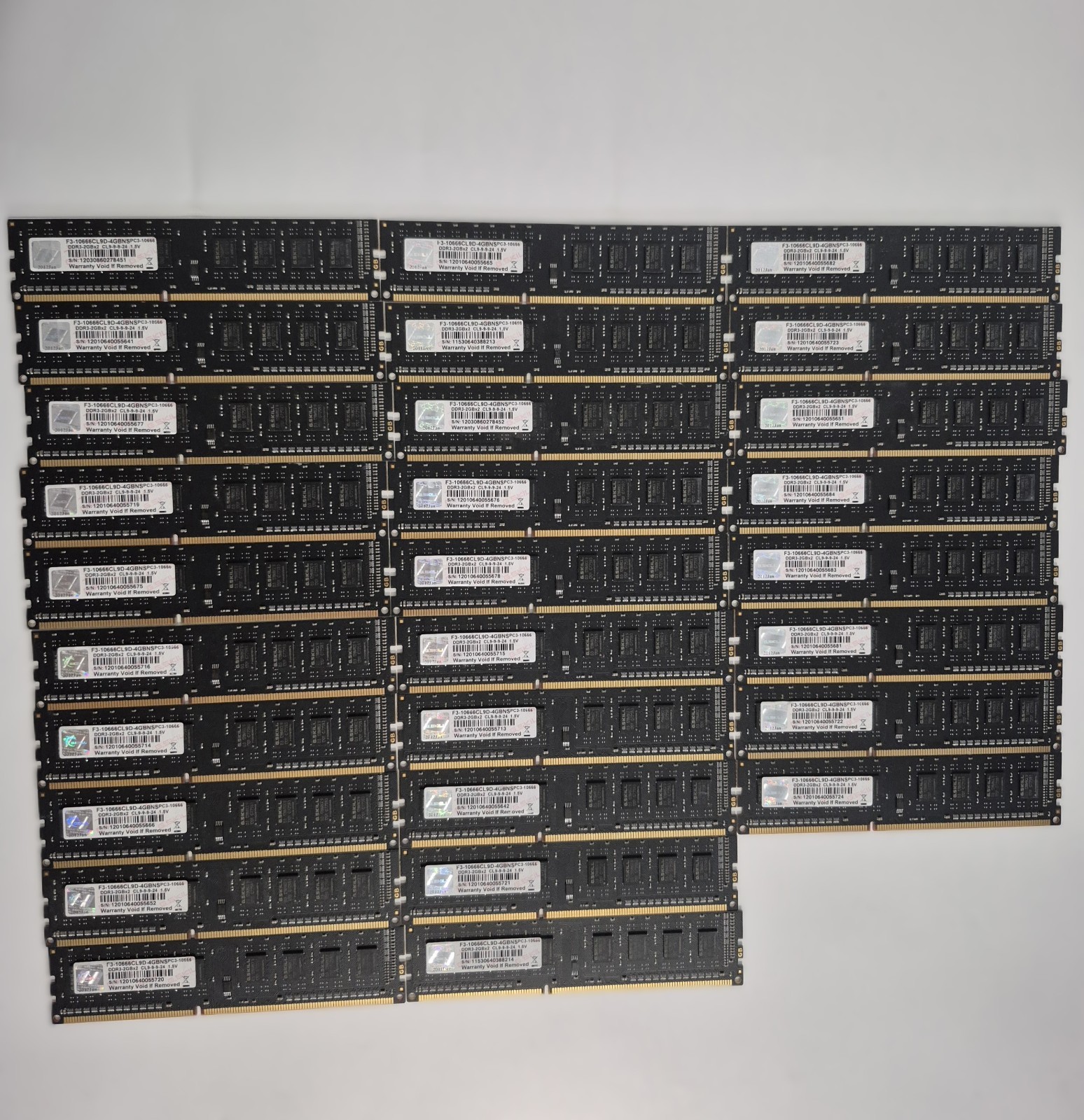 G.SKILL Value Series 2GB DDR3-1333, F3-10666CL9D-4GBNS