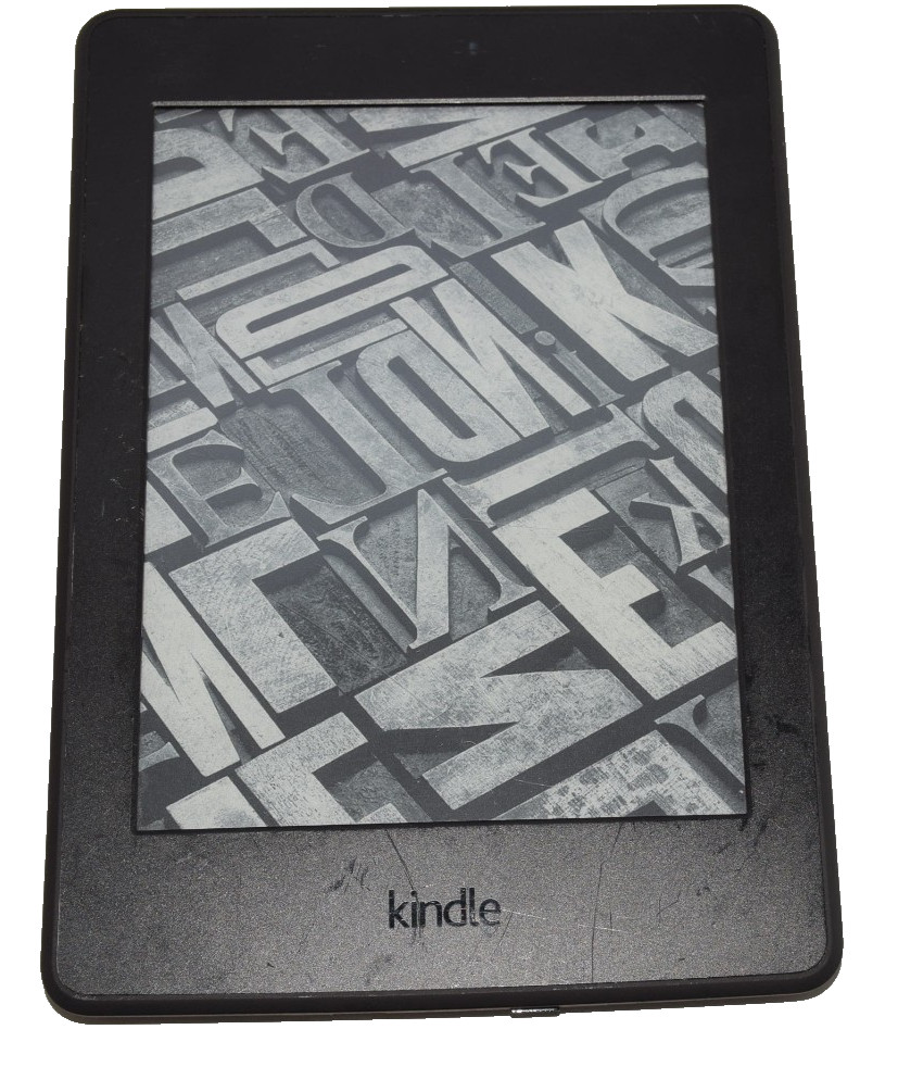 Amazon Kindle Paperwhite 7th Gen 4GB WiFi Black E-Reader - Scratched Screen