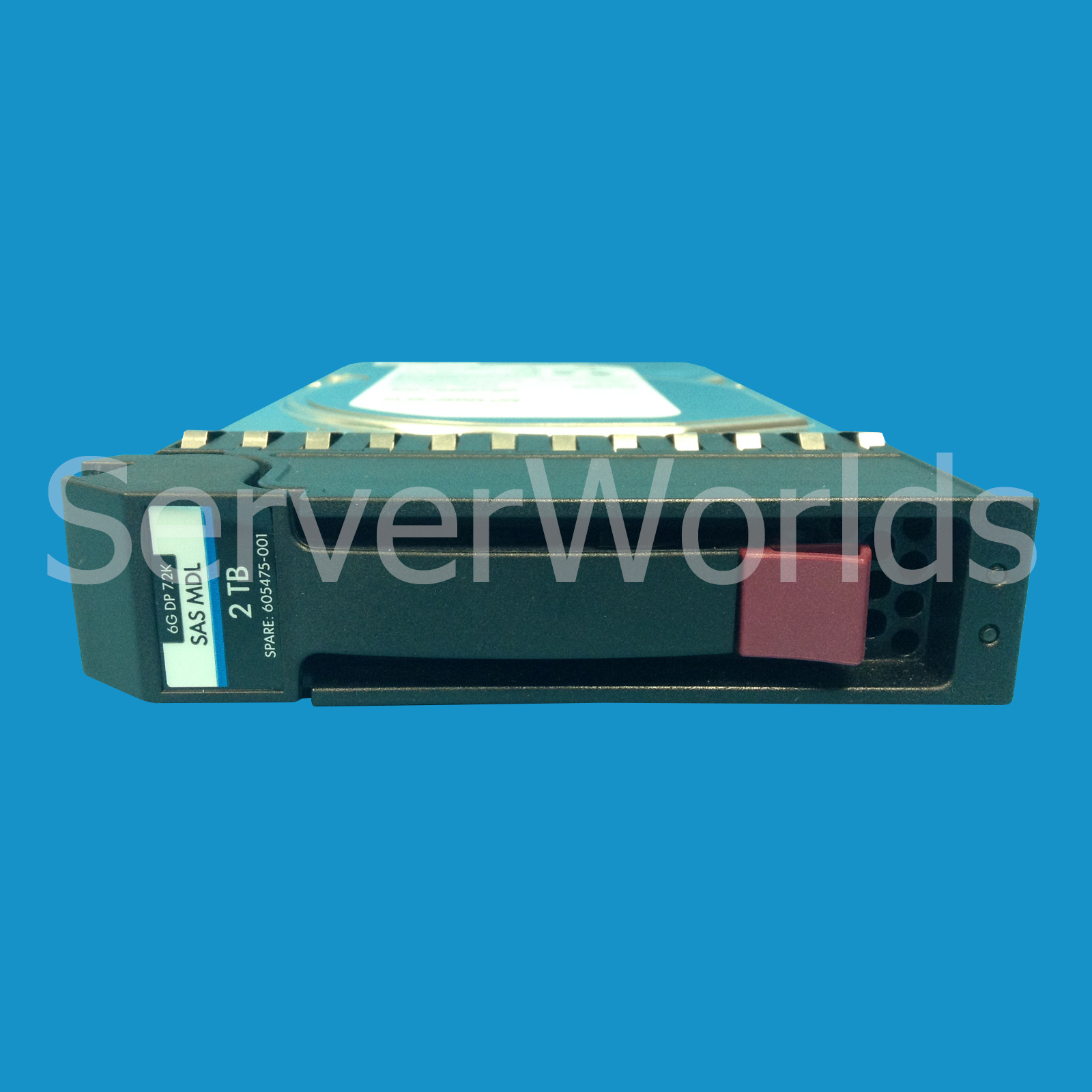HP 605475-001  P2000 2TB 6G 7.2K SAS MDL HDD AW555A 604081-001 606228-002 