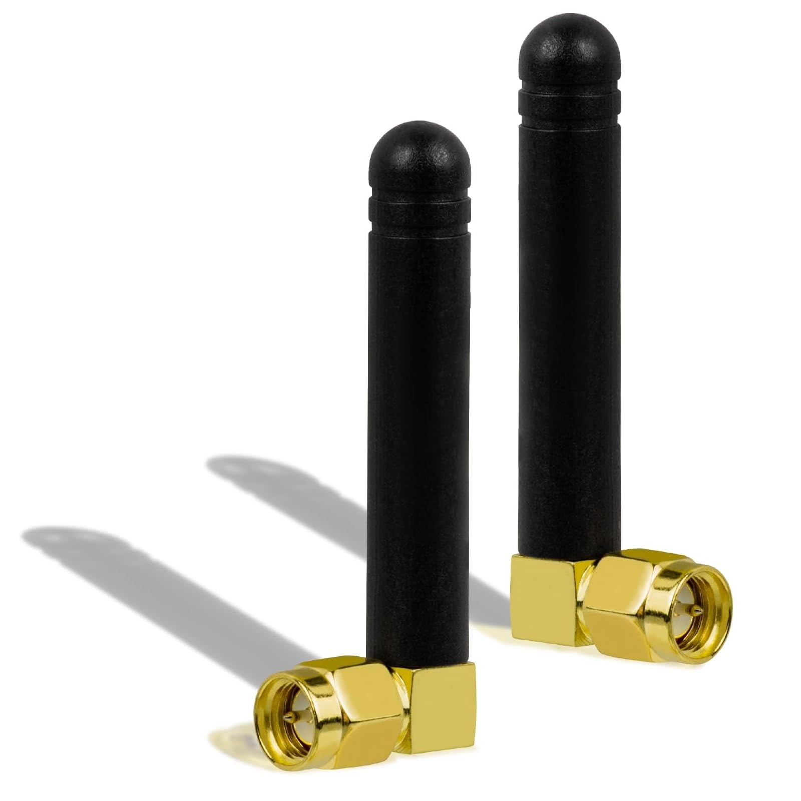 2-Pack Mini 915MHz LoRa Antenna 2dBi SMA Male 90 Degree Connector 915Mhz Righ...