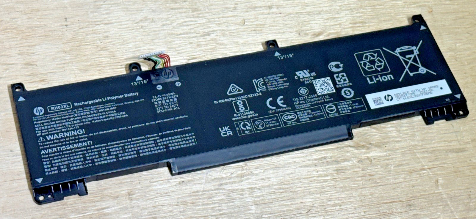 Genuine RH03XL OEM Battery for HP ProBook 630 640 650 430 440 445 450 G8 G9 G10