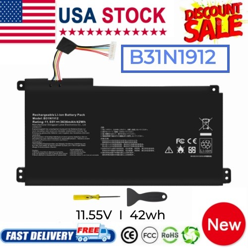 B31N1912 Battery 42Wh For ASUS VivoBook 14 E410MA L410MA E410KA E510MA E510KA