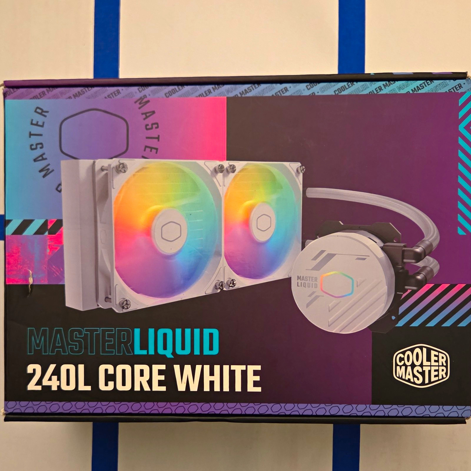 Cooler Master Master Liquid 240L Core White 240mm RGB CPU Cooler