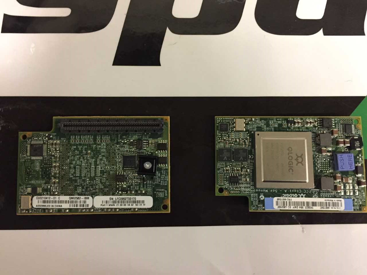 44X1947 QLogic IBM QMI2582 8Gb Fibre Channel Expansion Card LOT OF 8 