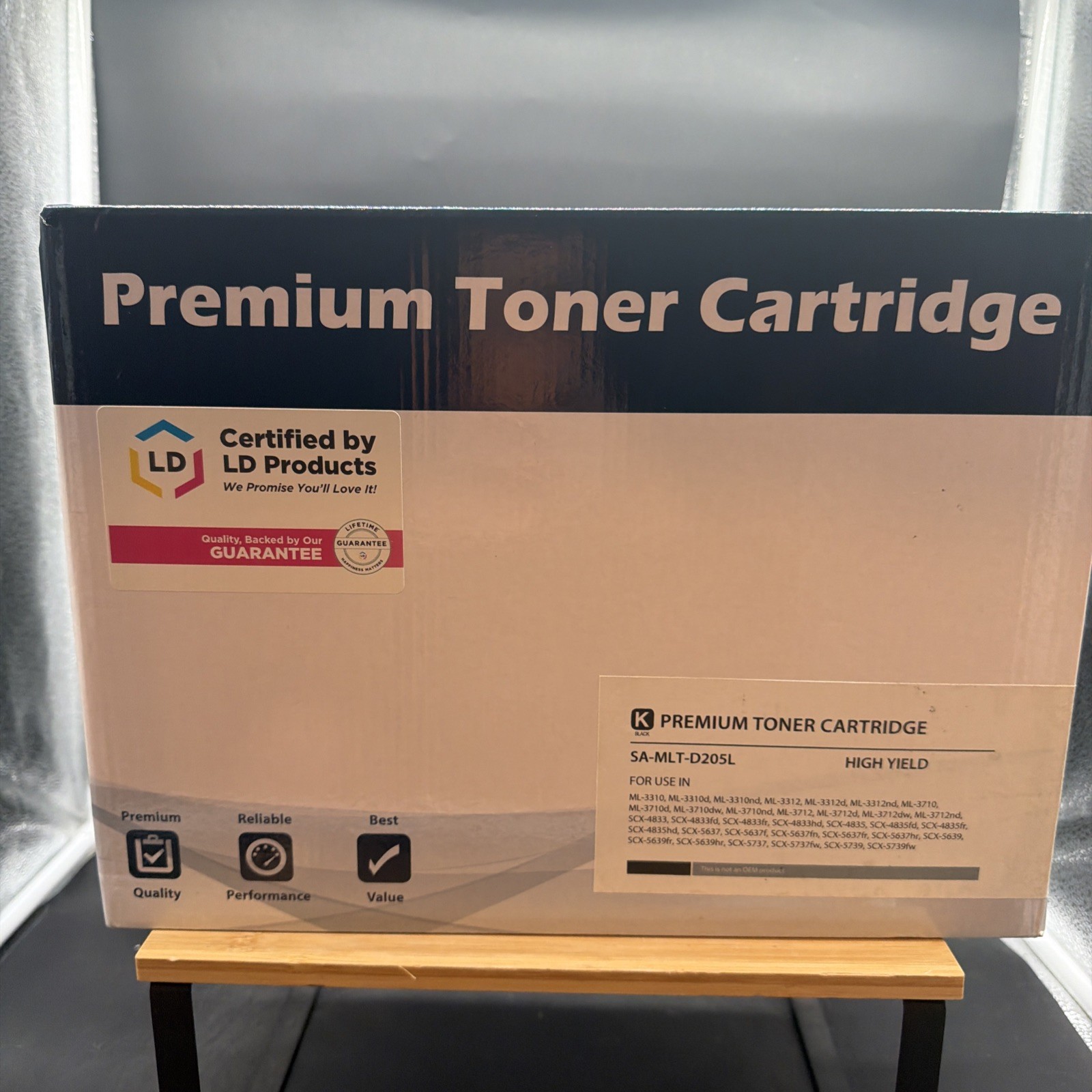 Premium Toner Cartridge LD Products Samsung Black SA-MLT-D205L High Yield NEW