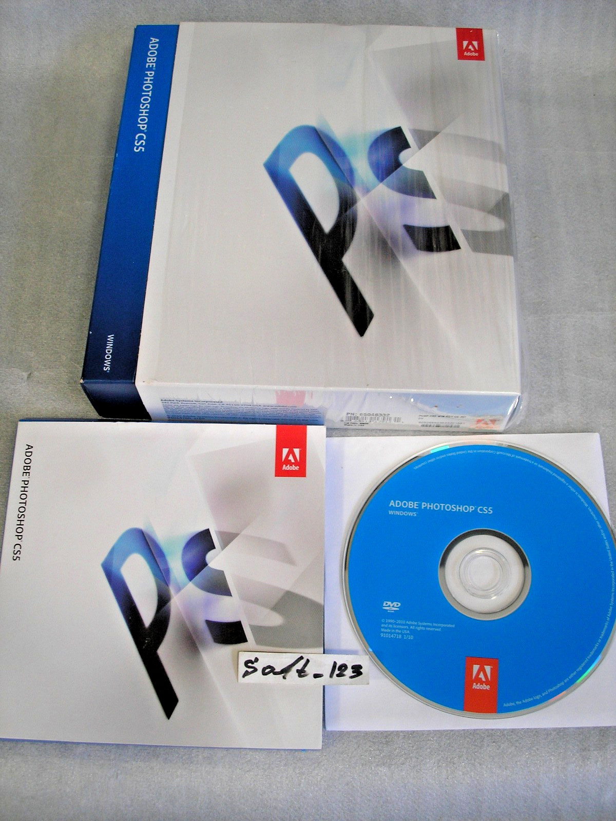 Adobe Photoshop CS5 Extended 64 & 32 bit for Windows PC =Works with Win 10 & 11=