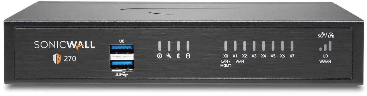 SonicWall TZ270 Tradeup Firewall (Gen 7) (3YR protection, 1YR CSE) 03-SSC-2296
