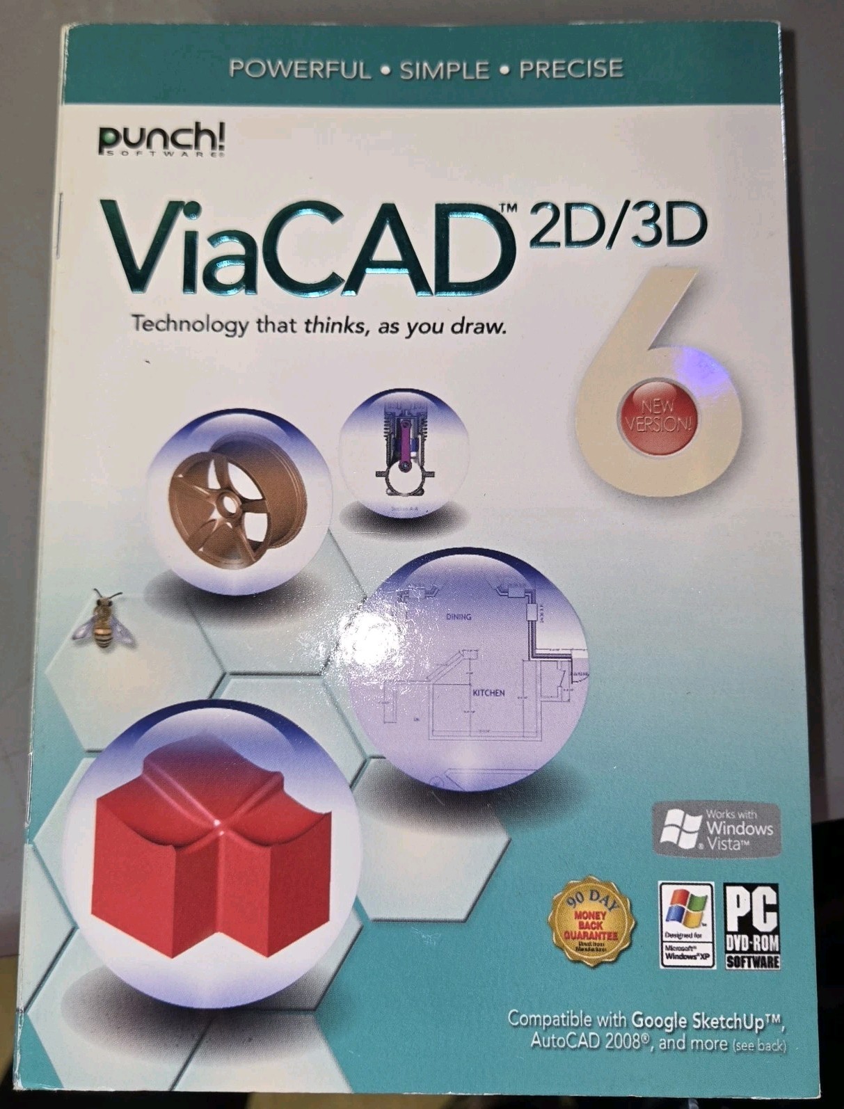 Punch Viacad 2d/3d Version 6 (Mac) *New,Sealed*