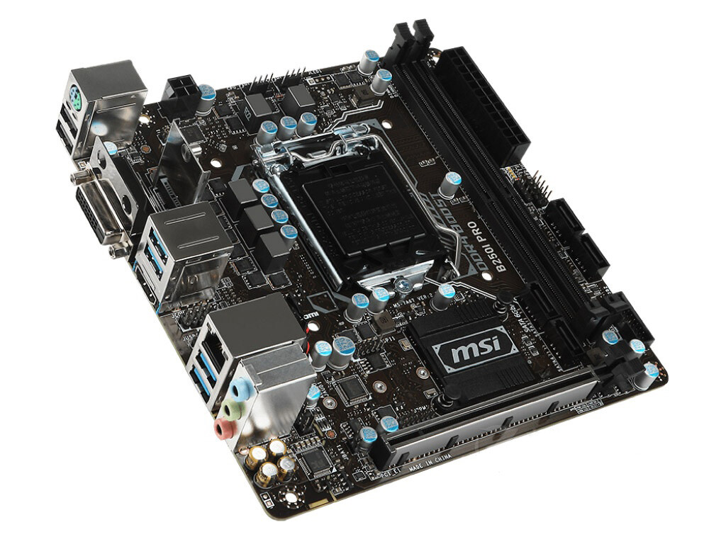 For MSI B250I PRO motherboard B250 LGA1151 2*DDR4 32G DVI+HDMI M-ITX Tested ok