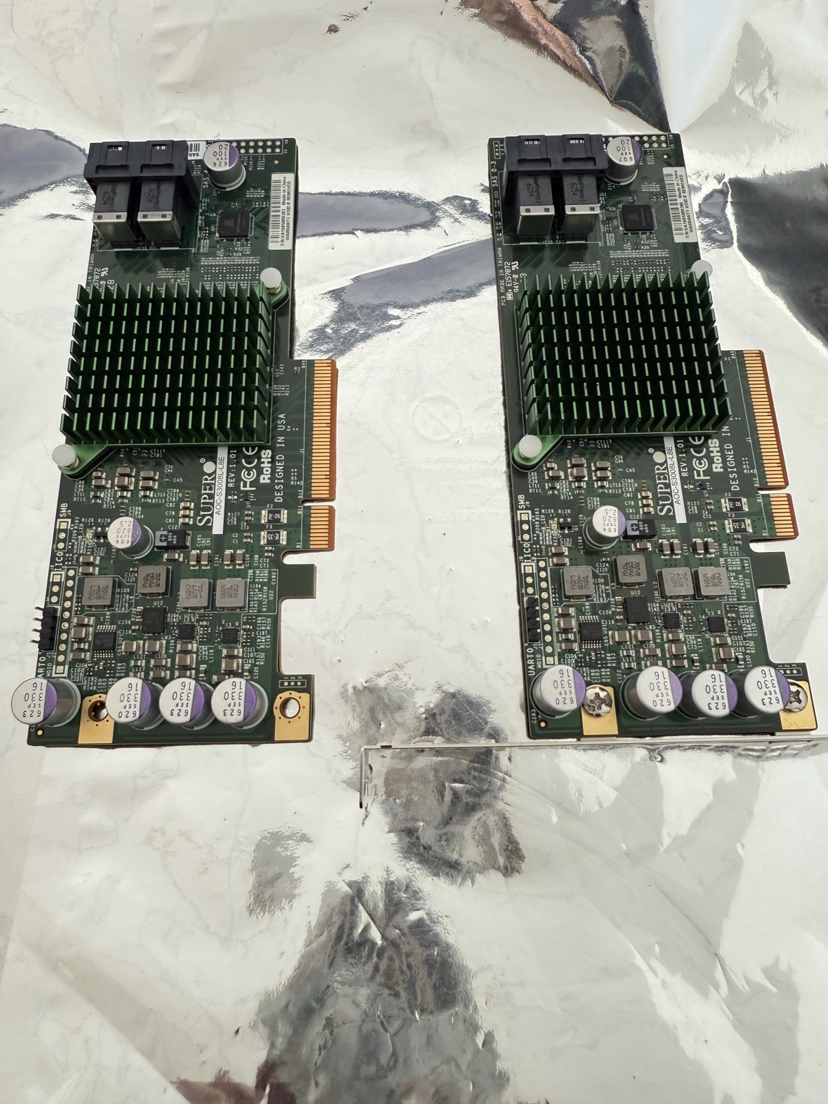 LOT2   AOC-S3008L-L8E SUPERMICRO 12Gb/s 8 Port SAS Internal HBA Adapter