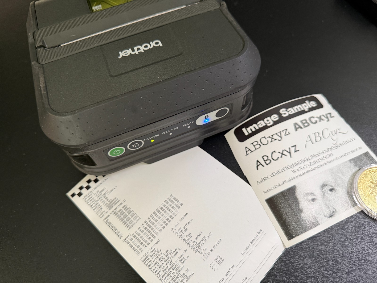 Brother RuggedJet RJ-4030Ai Mobile Bluetooth Label Printer