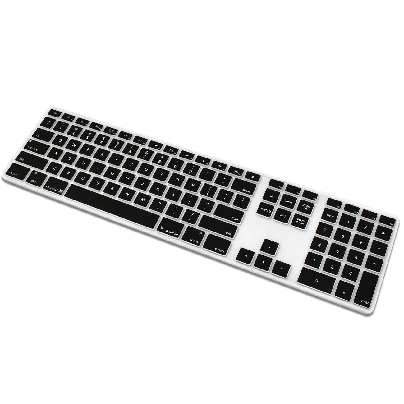 ProElife Keyboard Cover Skin for Apple Wired USB Keyboard with Numeric Keypad...