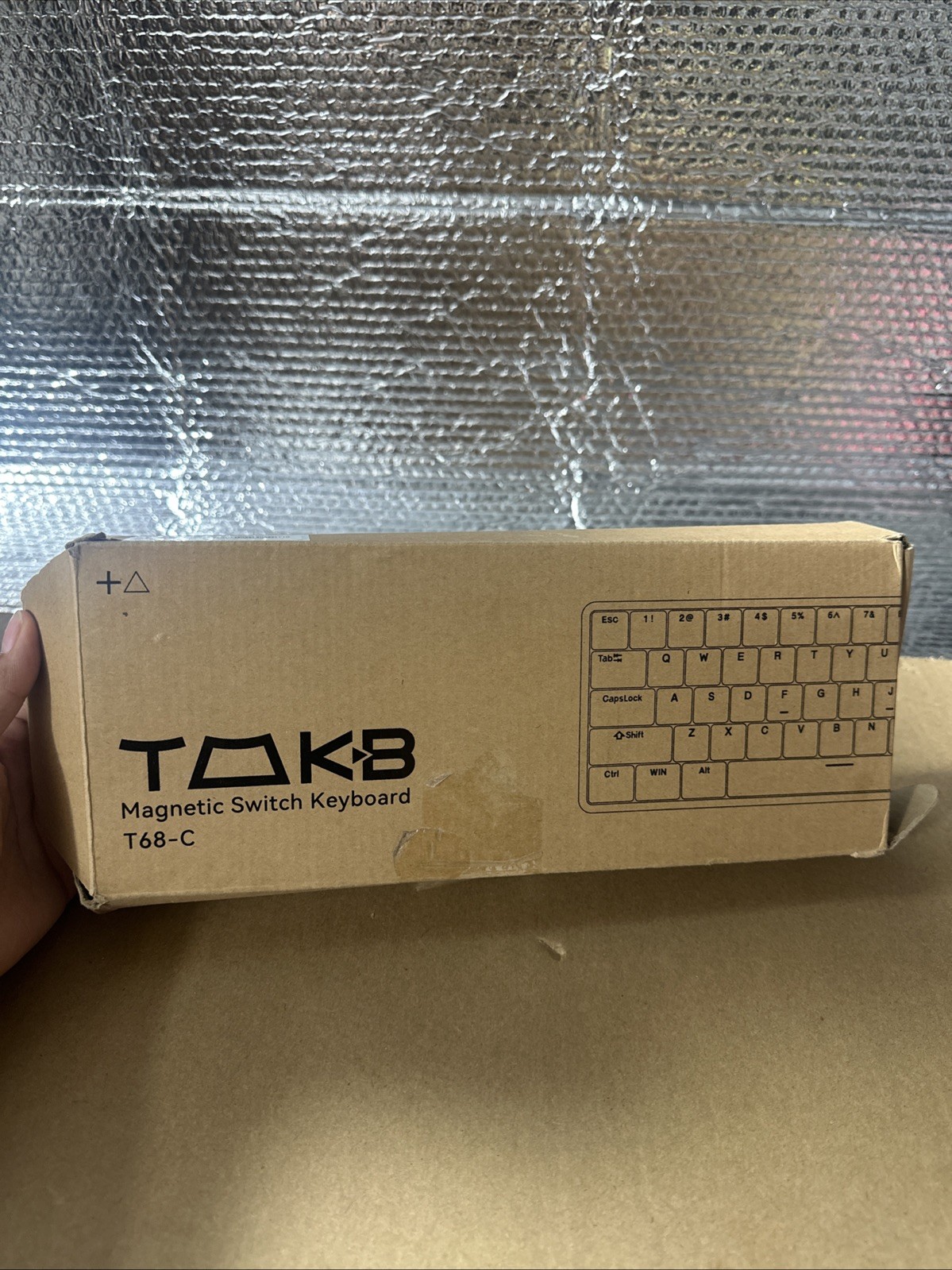 TMKB T68-C Mechanical Gaming Keyboard, Rapid Trigger Magnetic Switch