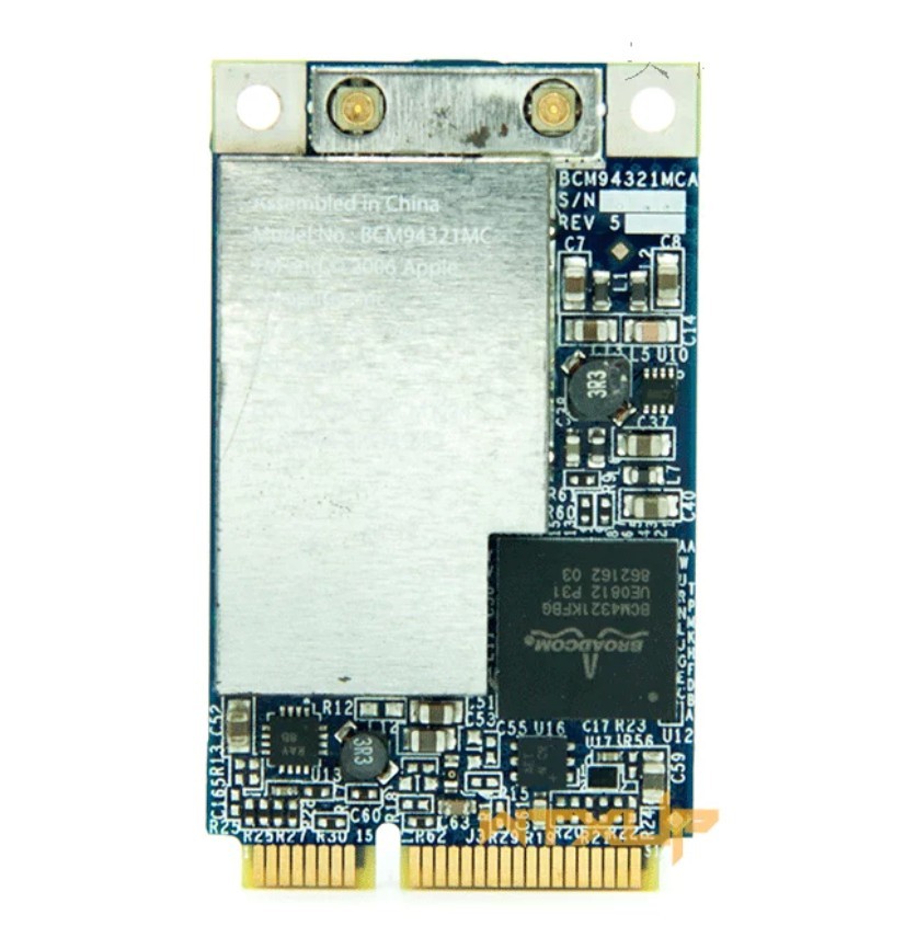 Broadcom BCM94321MC Mini PCIe Dual Band WiFi WLAN Card Apple Notebook Adapter
