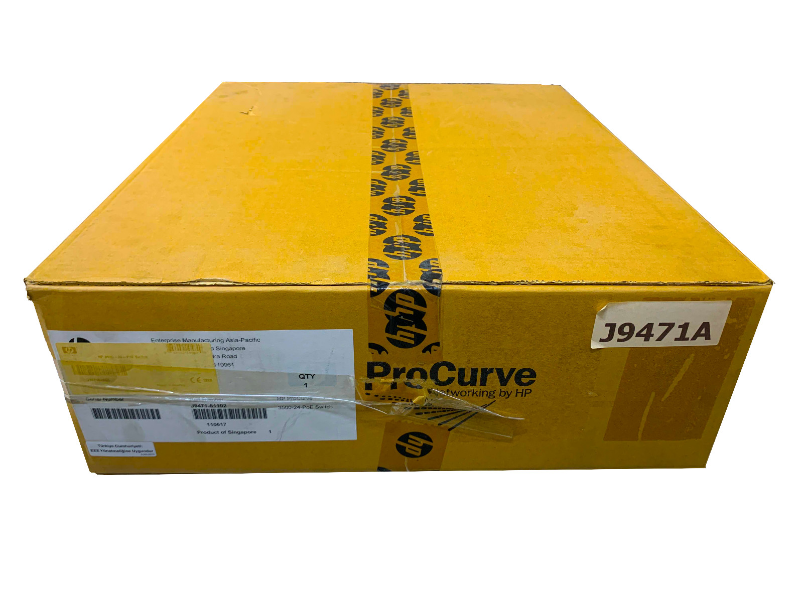 J9471A I HP ProCurve 3500-24-PoE Ethernet Switch BRAND NEW