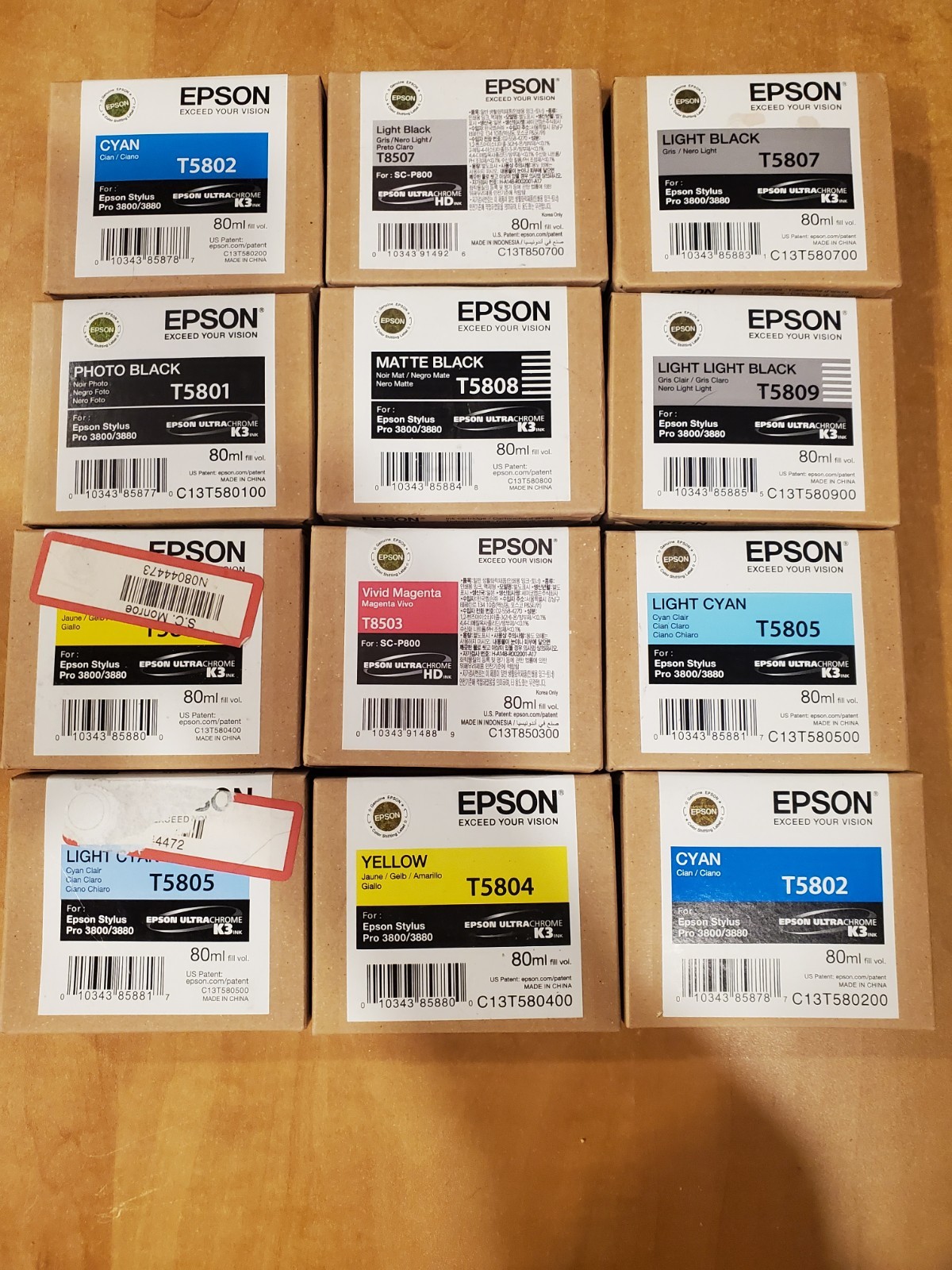 1 NEW SEALED Genuine EPSON Cartridge Vivid Magenta T8503