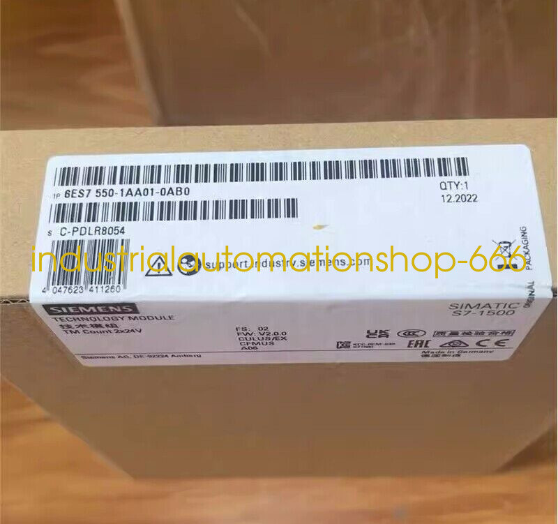 1PC New SIEMENS 6ES7550-1AA01-0AB0 counter module Via DHL or FedEX