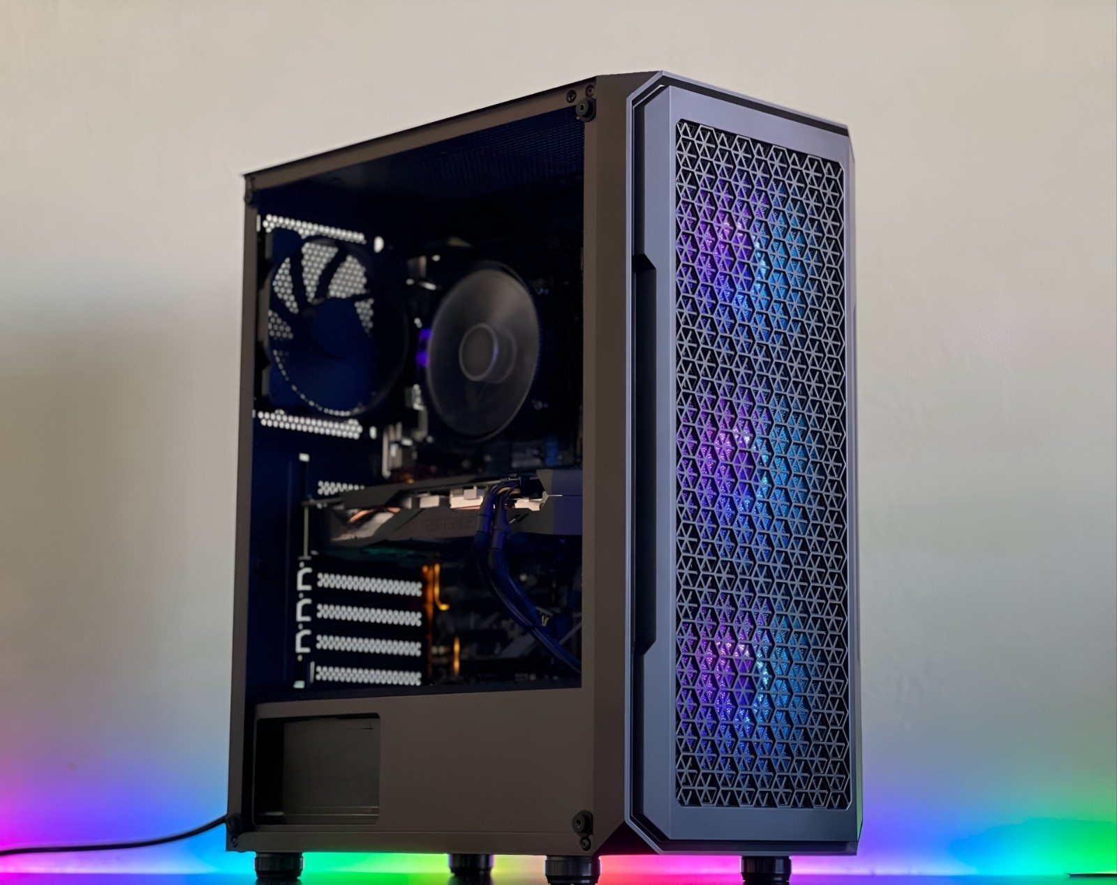 New Gaming PC Nvidia RTX 5070 Graphics Card AMD RYZEN Six-Core Windows 11 PRO