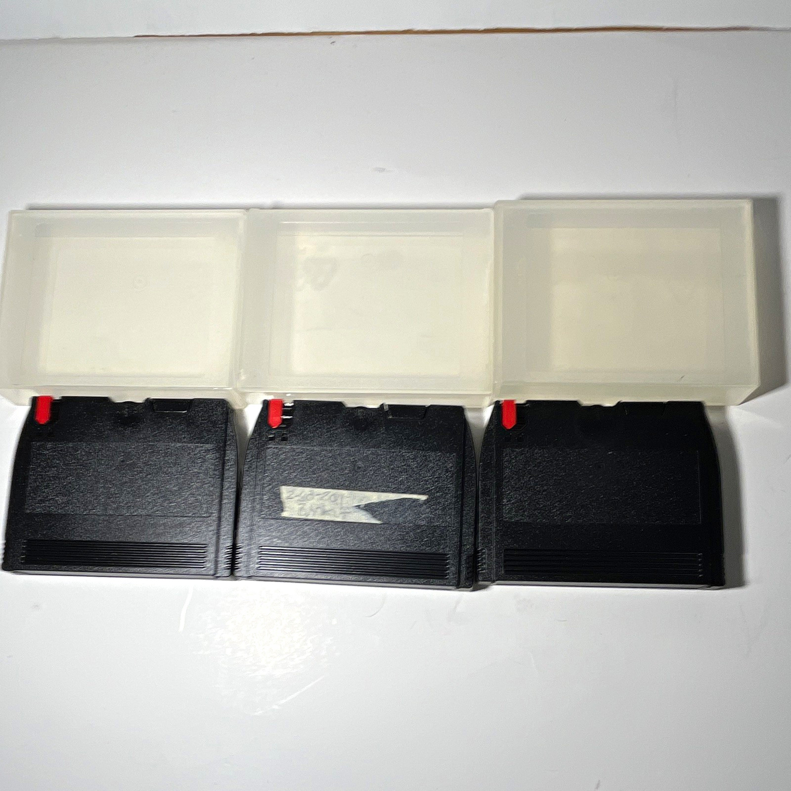 IBM 16C 3.5in Floppy Disks Lot of 3 w/ Cases Black/Gray Floppy Interface
