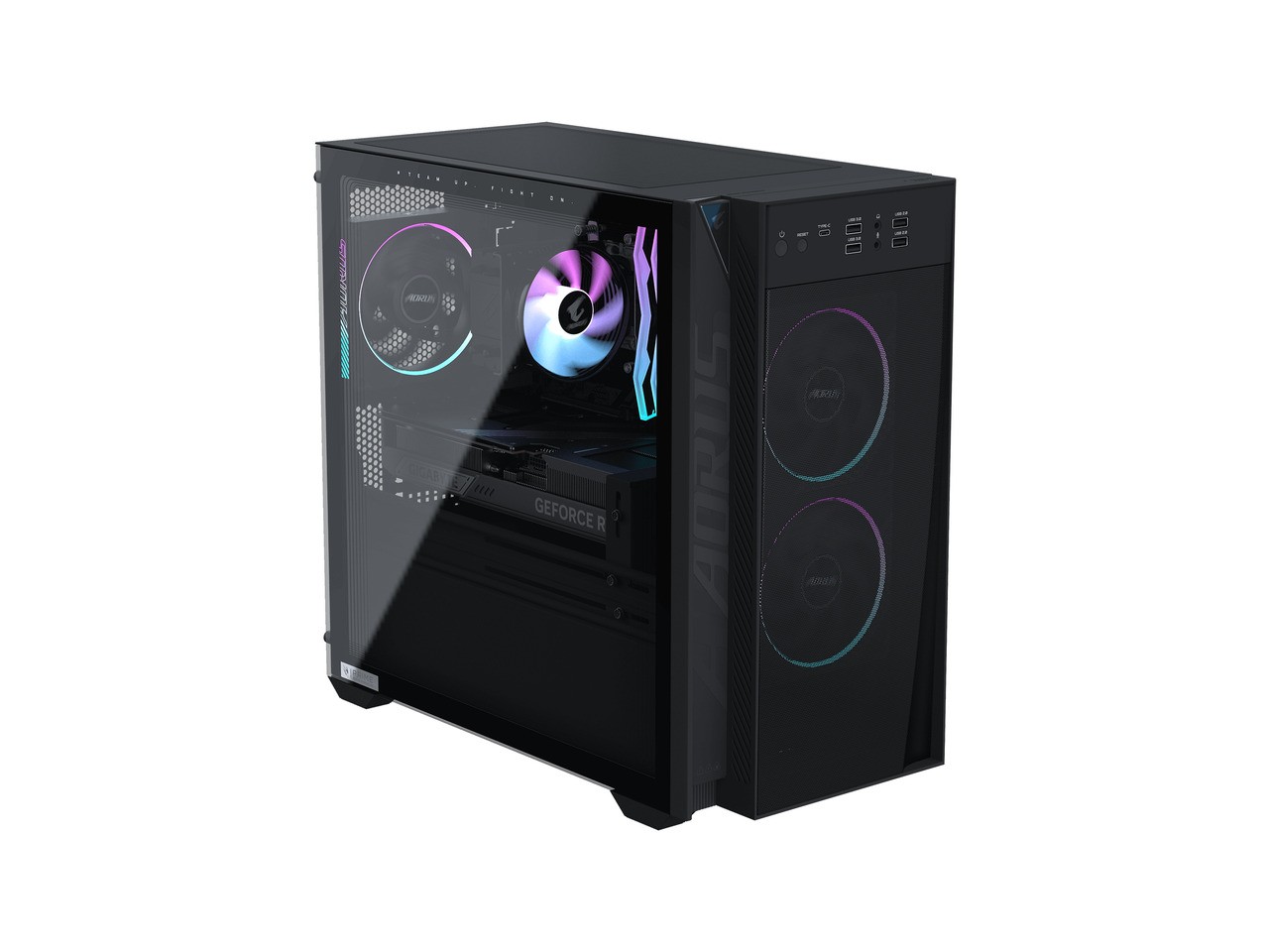 GIGABYTE AORUS PRIME 5 Gaming Desktop PC, AMD Ryzen 7 9800X3D, GIGABYTE RTX 5070