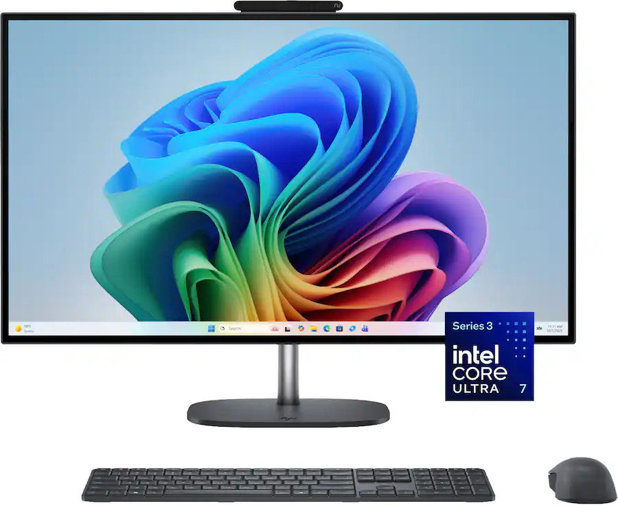 HP - OmniStudio X 27" QHD All-in-One w/ Adjustable Height - Intel Core Ultra
