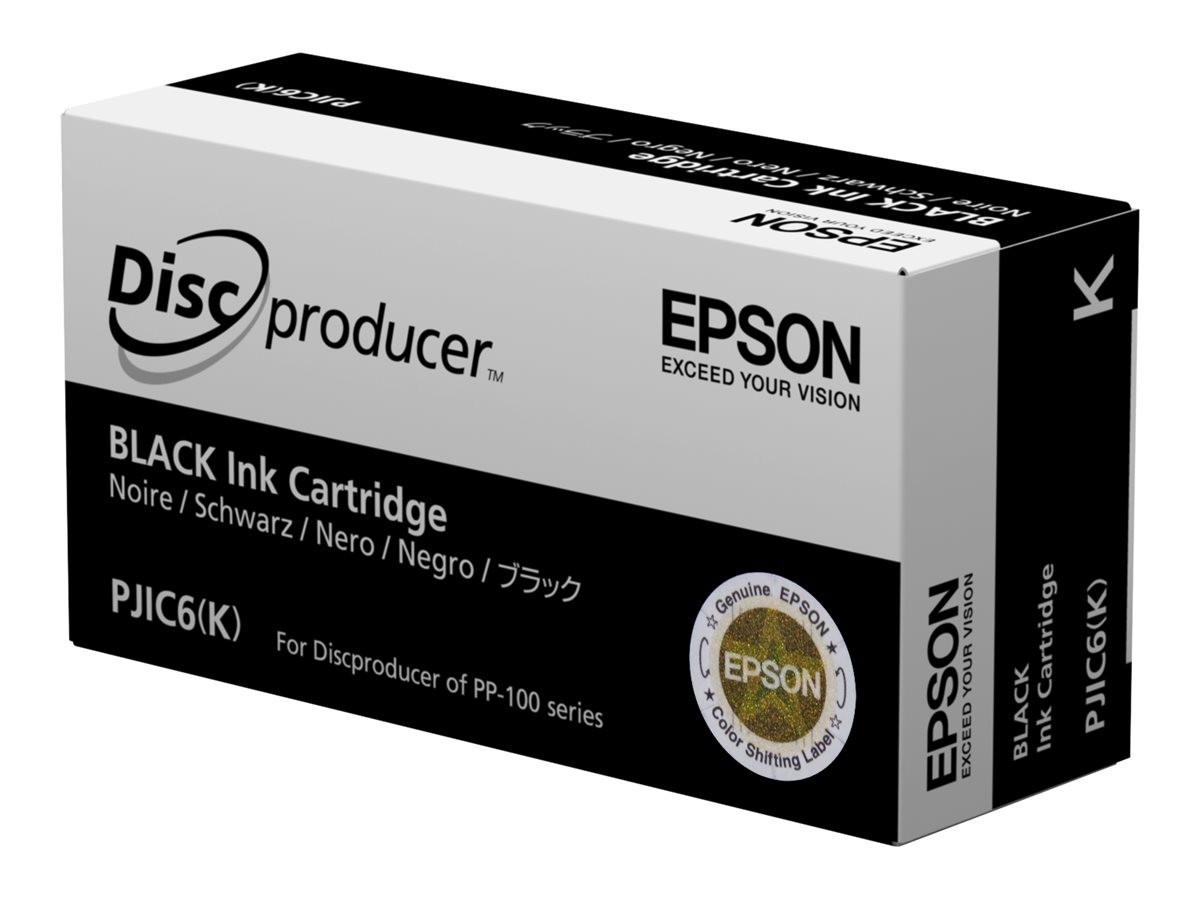 Epson Discproducer PJiC7k c13s020693 Genuine Black Ink Cartridge
