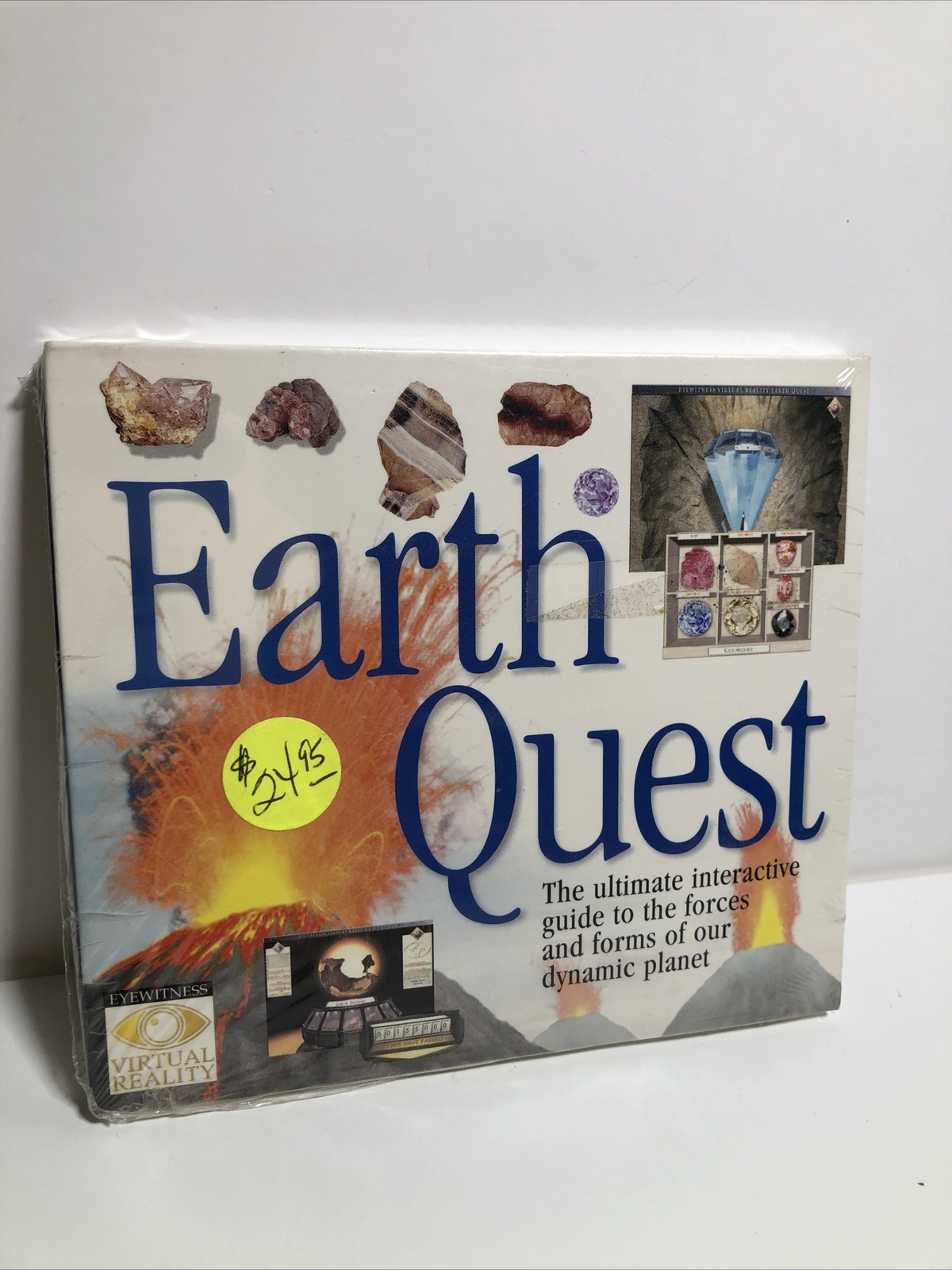 Earth Quest CD ROM Interactive Learning DK Scholastic
