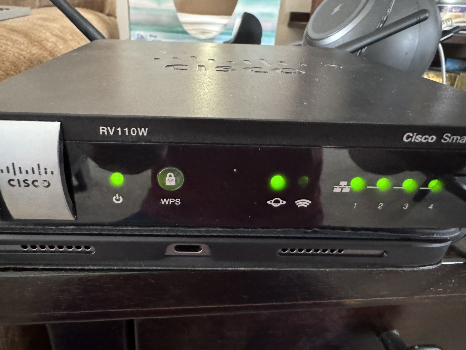 Cisco RV110W-A-NA-K9 V02 Small Business RV110W Wireless N VPN Firewall Router