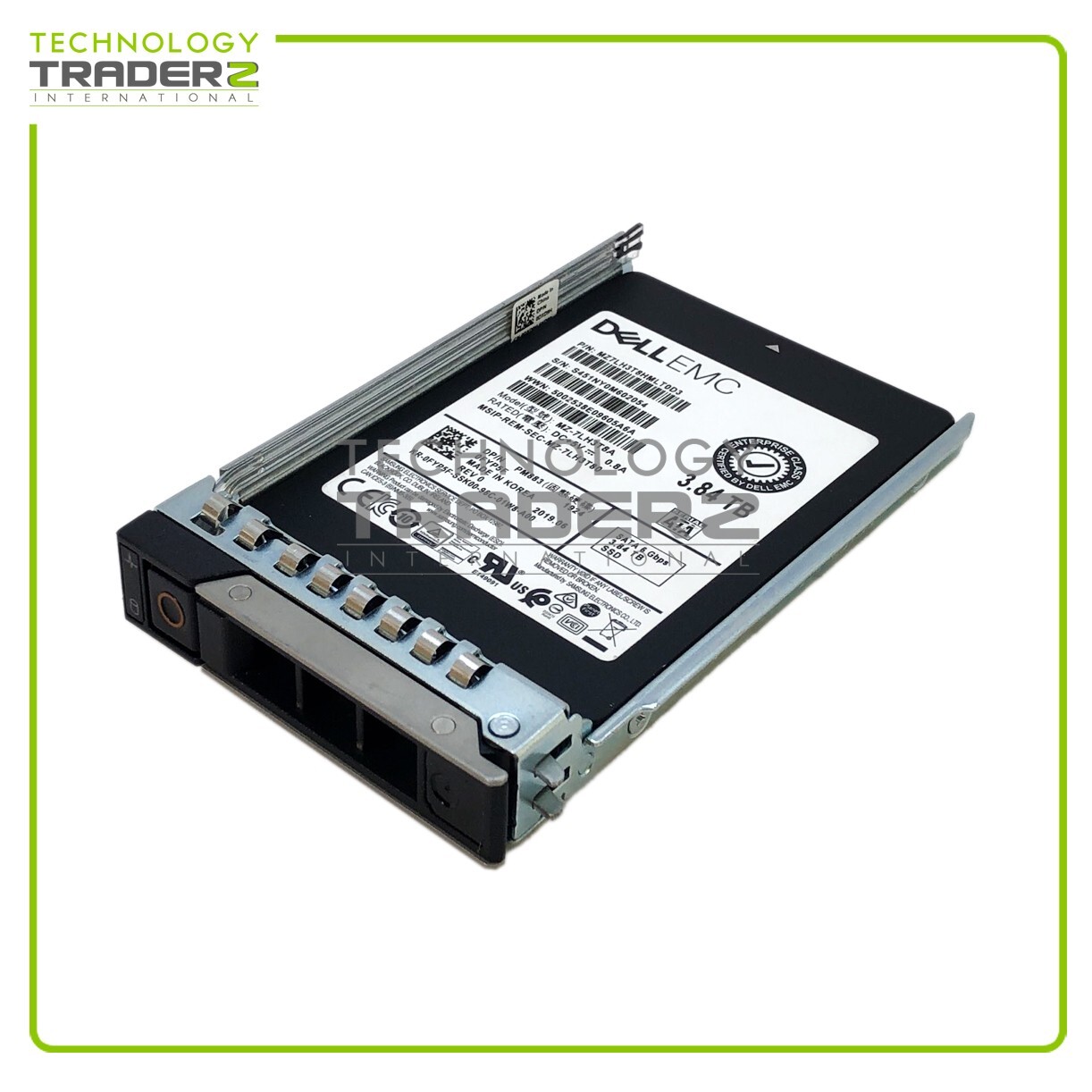 ** FYP5F Dell 3.84TB SATA 6Gbps 2.5" Solid State Drive 0FYP5F **