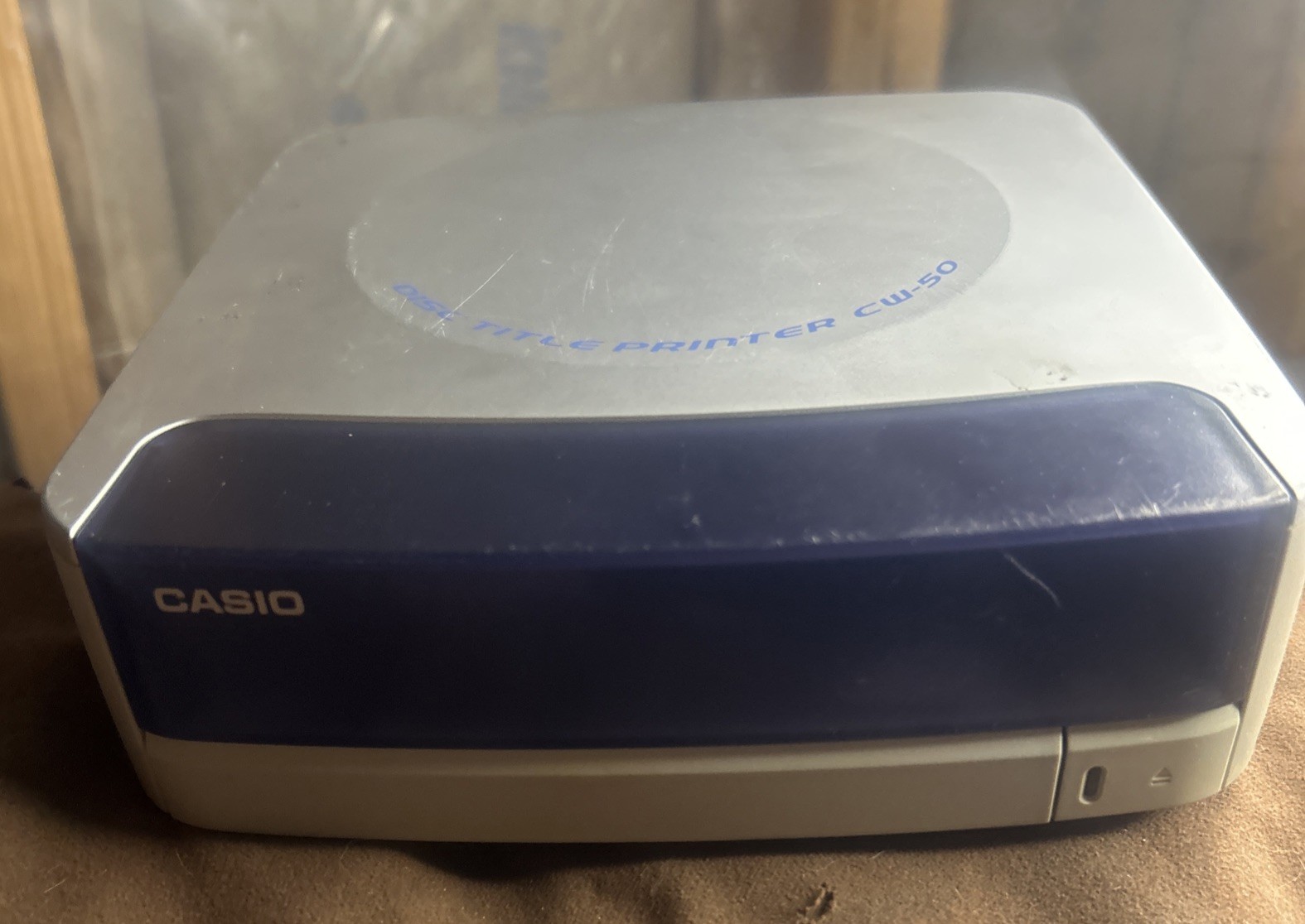 Casio CW-50 CD/DVD Thermal Printer - Untested For Parts/Repair