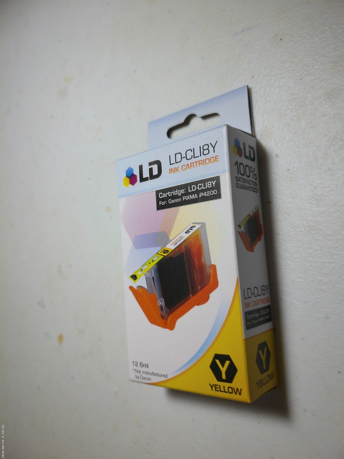LD Yellow  Ink Cartridge  LD-CLIBBK