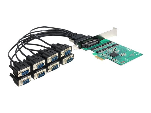 Delock PCI Express Card > 8 x Serial RS-232 68 Pin PCI Controller 89336