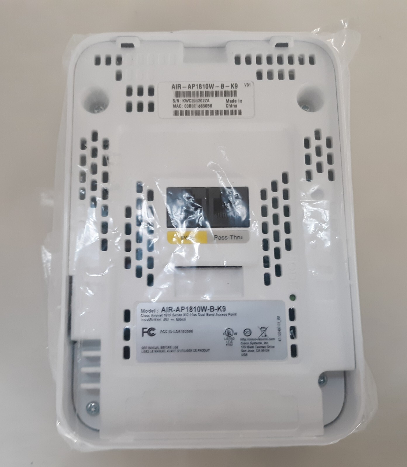 Cisco Aironet AIR-AP1810W-B-K9 802.11ac Dual Band Access Point NEW *OUT OF BOX*