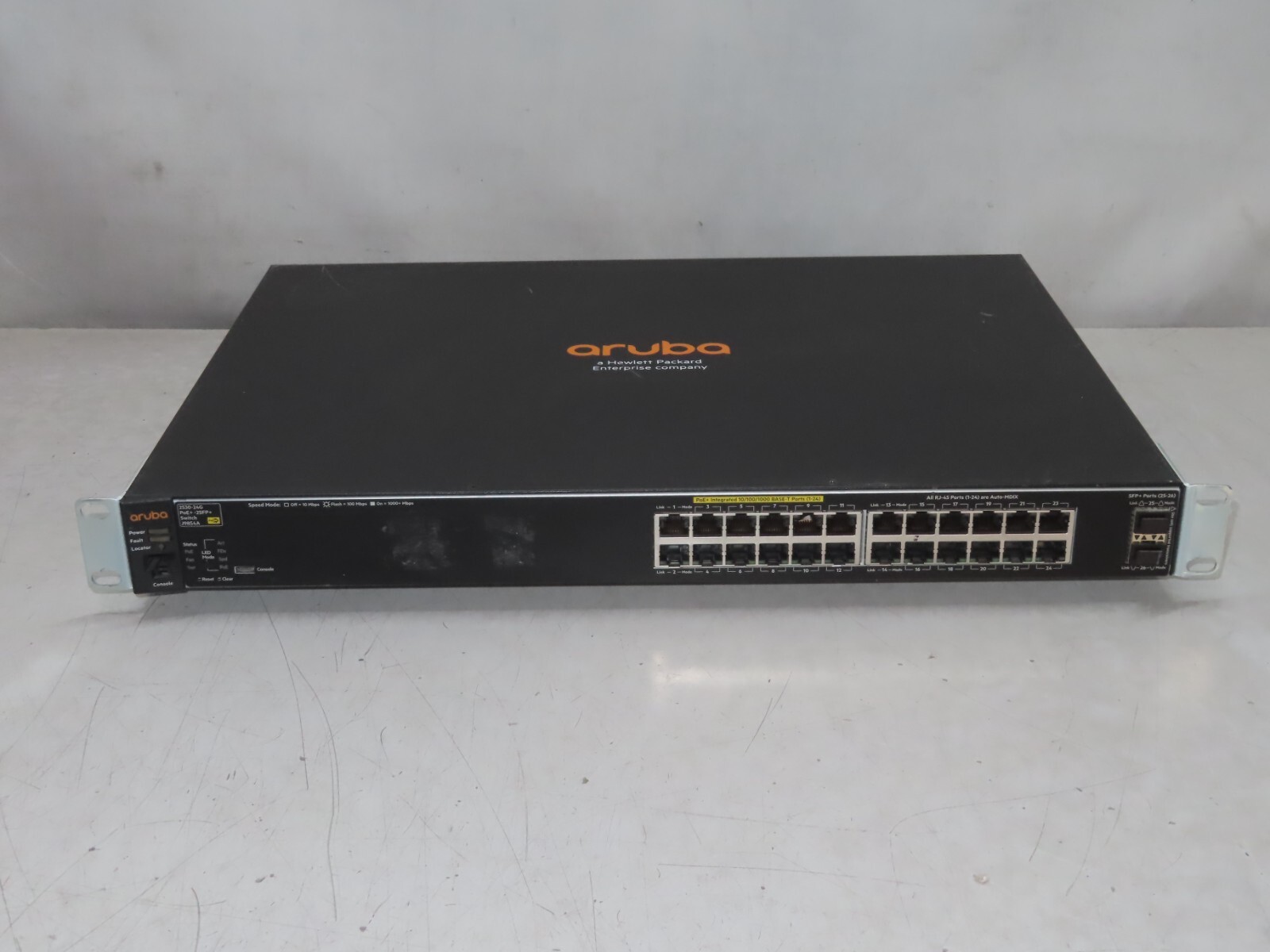 HP Aruba J9854A 2530-24G-PoE 24 Port Gigabit Ethernet Switch