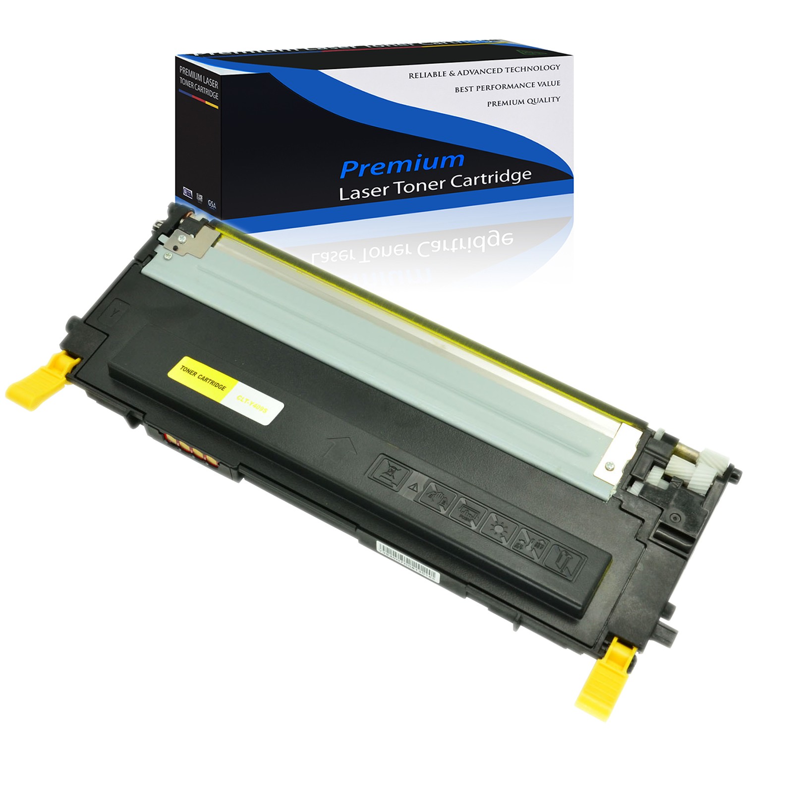 1PK CLT-M409Y Yellow Toner for Samsung CLX-3170fn CLX-3175 CLP-310k CLP-310nk