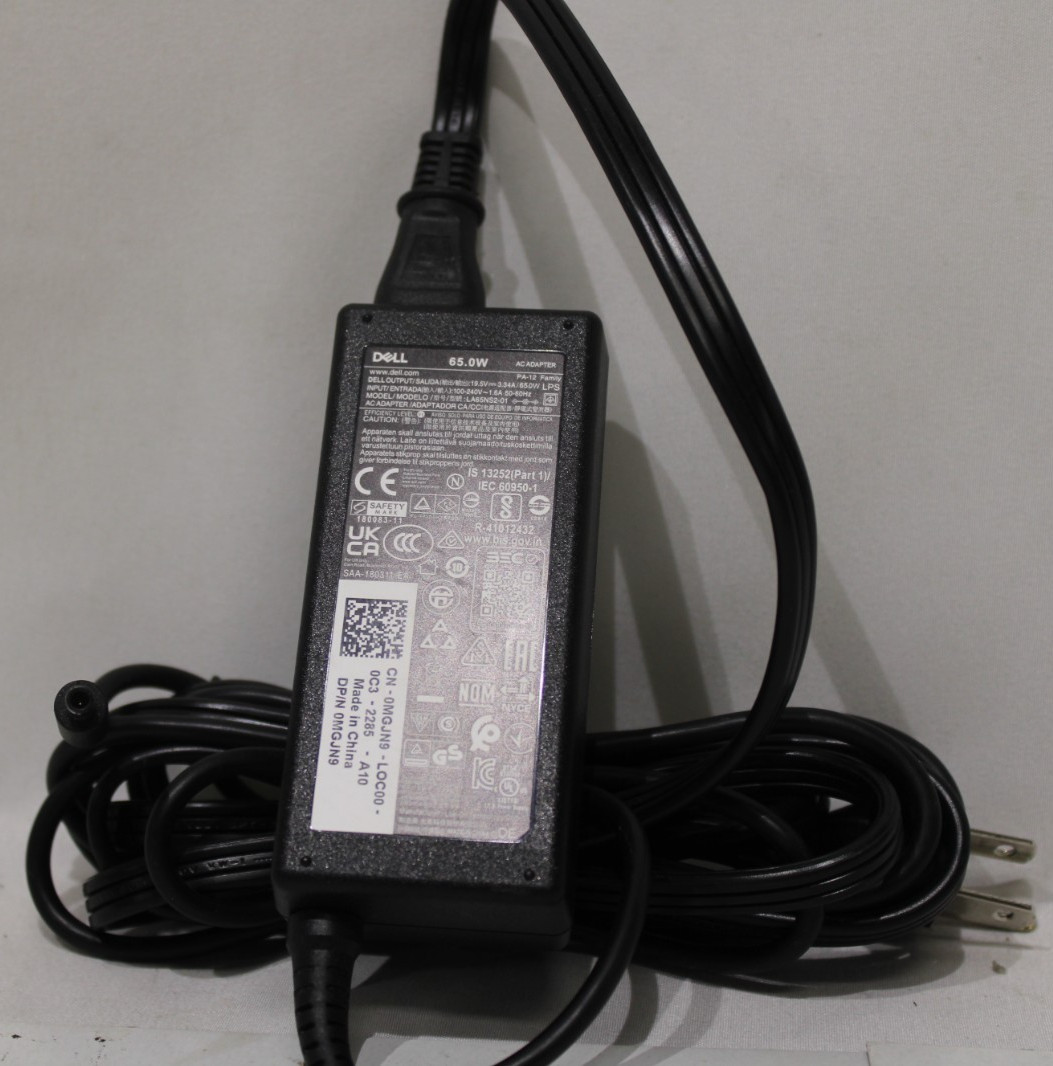 DELL Laptop Charger AC Adapter 65W