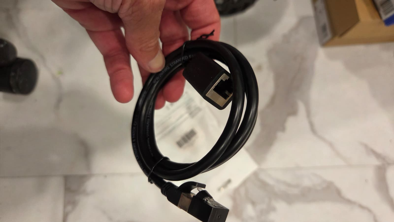 UGREEN Cat 6 Ethernet Extension Cable 3ft Male to Female Connector