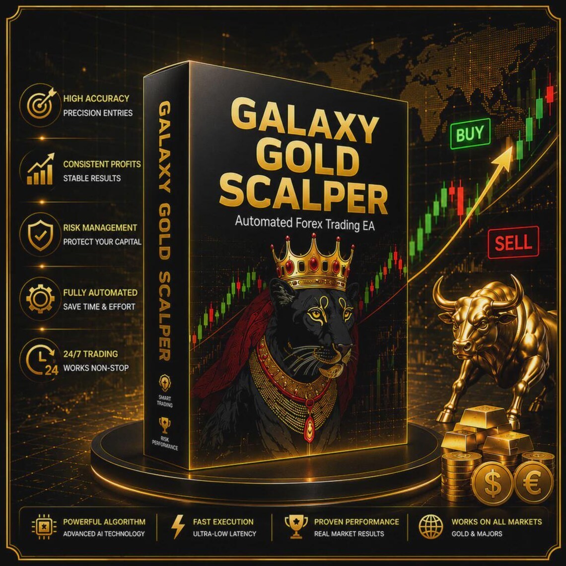 Galaxy Gold Scalper EA MT5 | XAUUSD Gold Scalping Robot