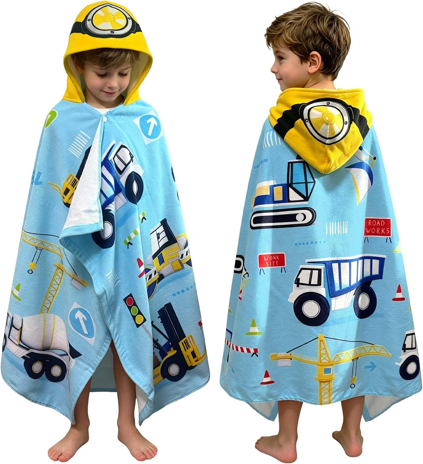 Kids Towels Age 3-8, 30''X50, Soft | Thick | 100% Cotton, Large Absorbent Beach,