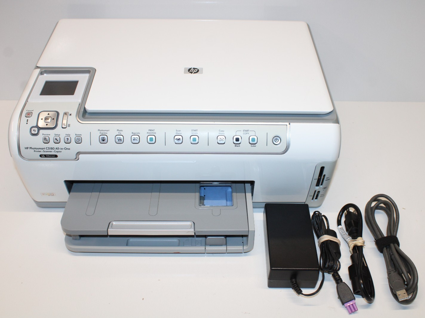 HP Photosmart C5180 All-in-one Photo Printer -Tested and Working