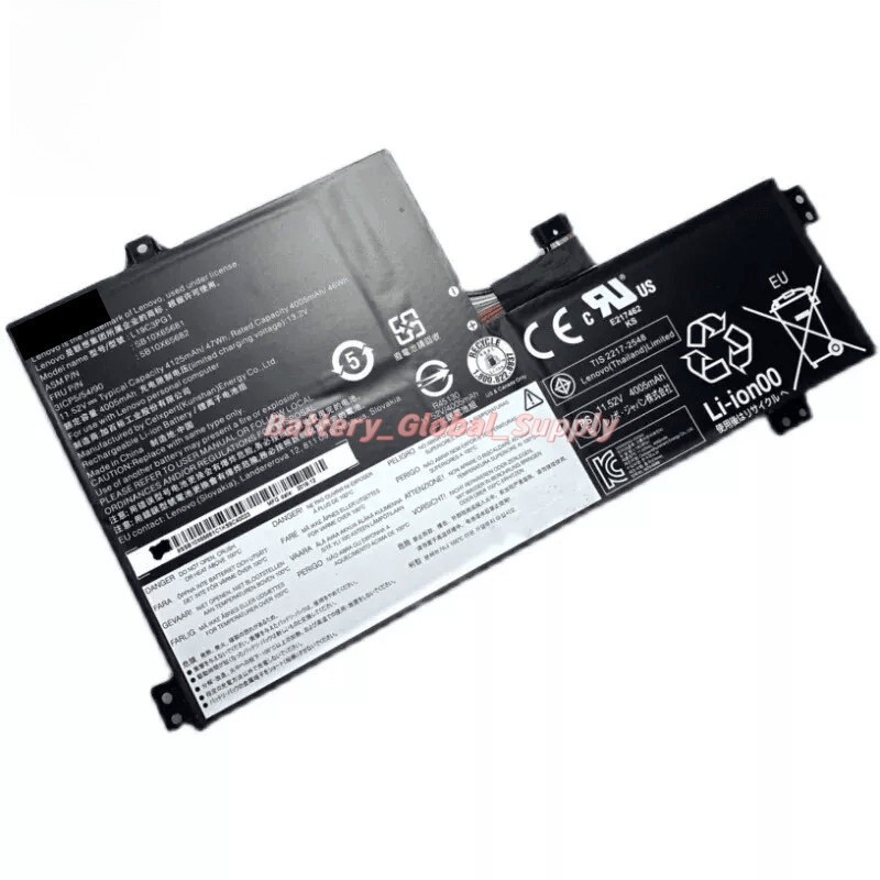 Battery for LENOVO 3ICP5/55/90 5B10X65684 L19C3PG1 L19L3PG1 L19M3PG1