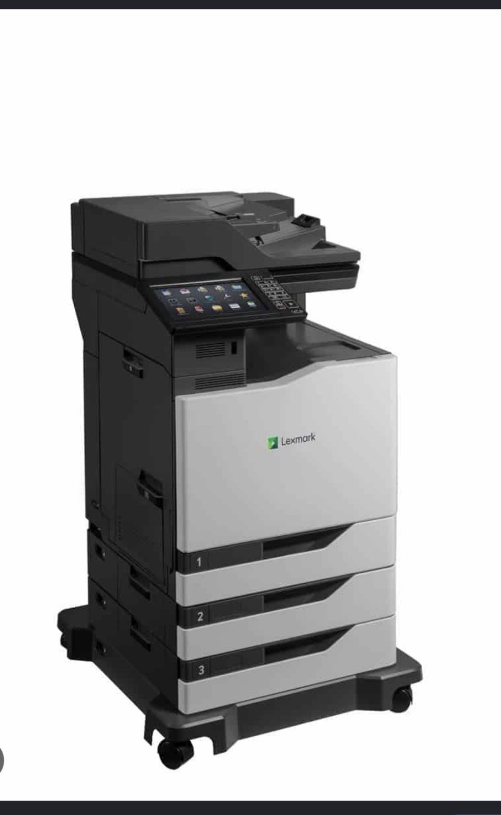Used Lexmark XC6152 Color Laser MFP (Fast 52 ppm | Staple Finisher | 3 Trays)