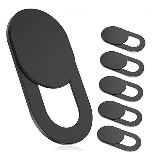 Webcam Cover Slide,[6 Pack] Ultra-Thin Laptop Web Camera Cover 6 Pack Black