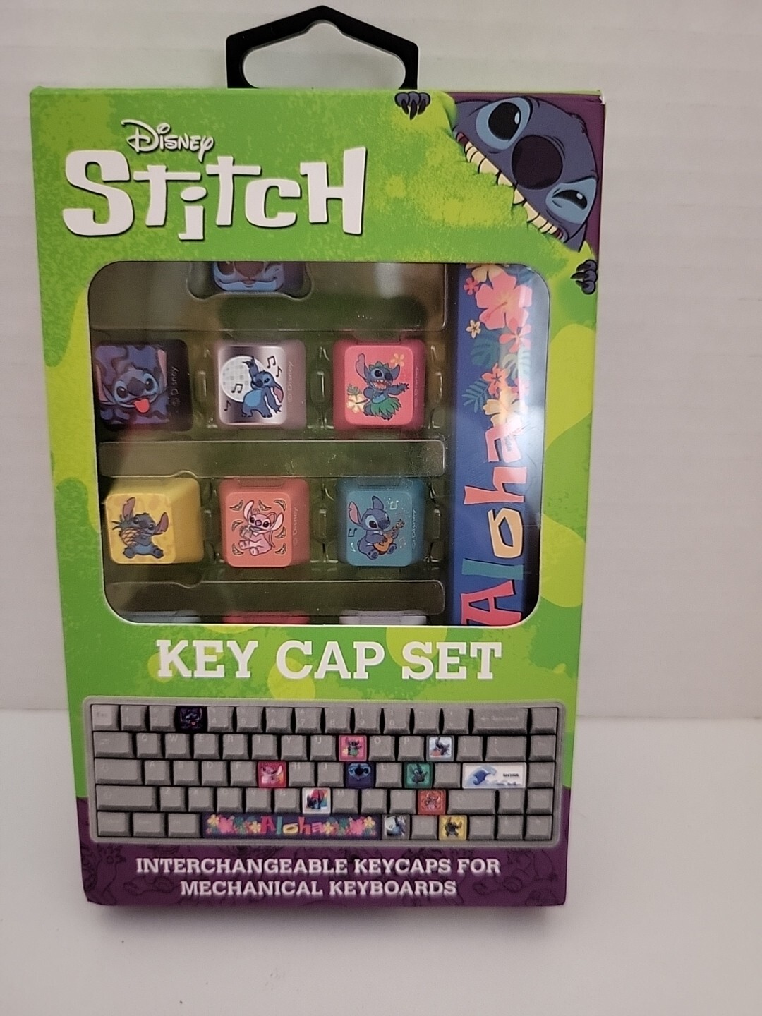 New Disney Stitch Key Cap Set For Mechanical Keyboards