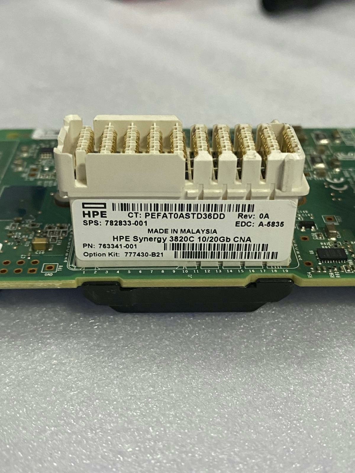HPE QMH8482 3820C 10/20GB CNA Blade Network Card 782833-001