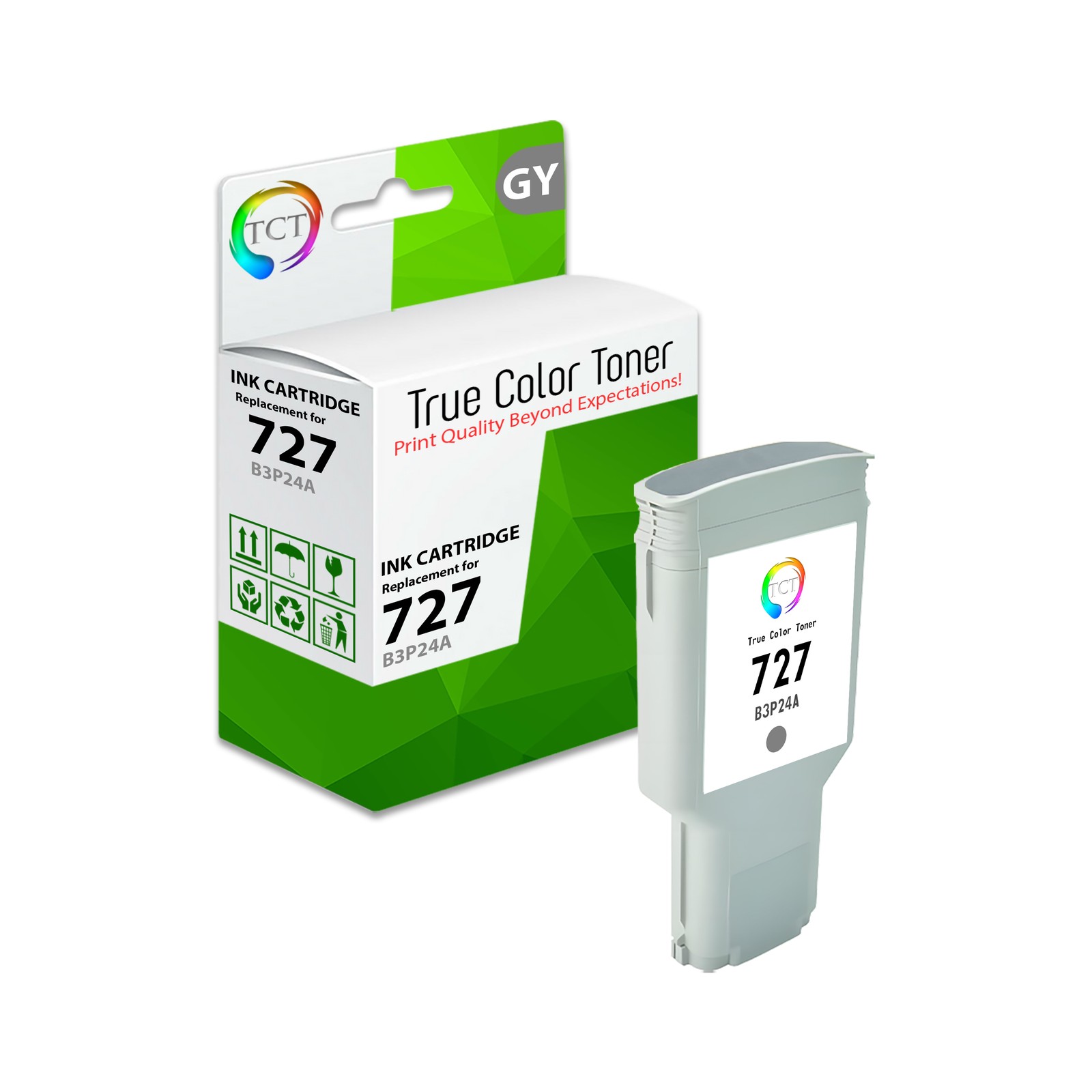 TCT Premium 727 Grey HY Compatible for HP DesignJet T920 T930 Ink Cartridge