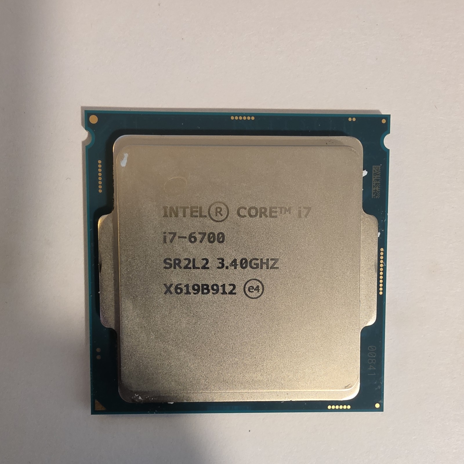 Intel Core i7-6700 SR2L2 3.40GHz LGA1151 CPU Processor