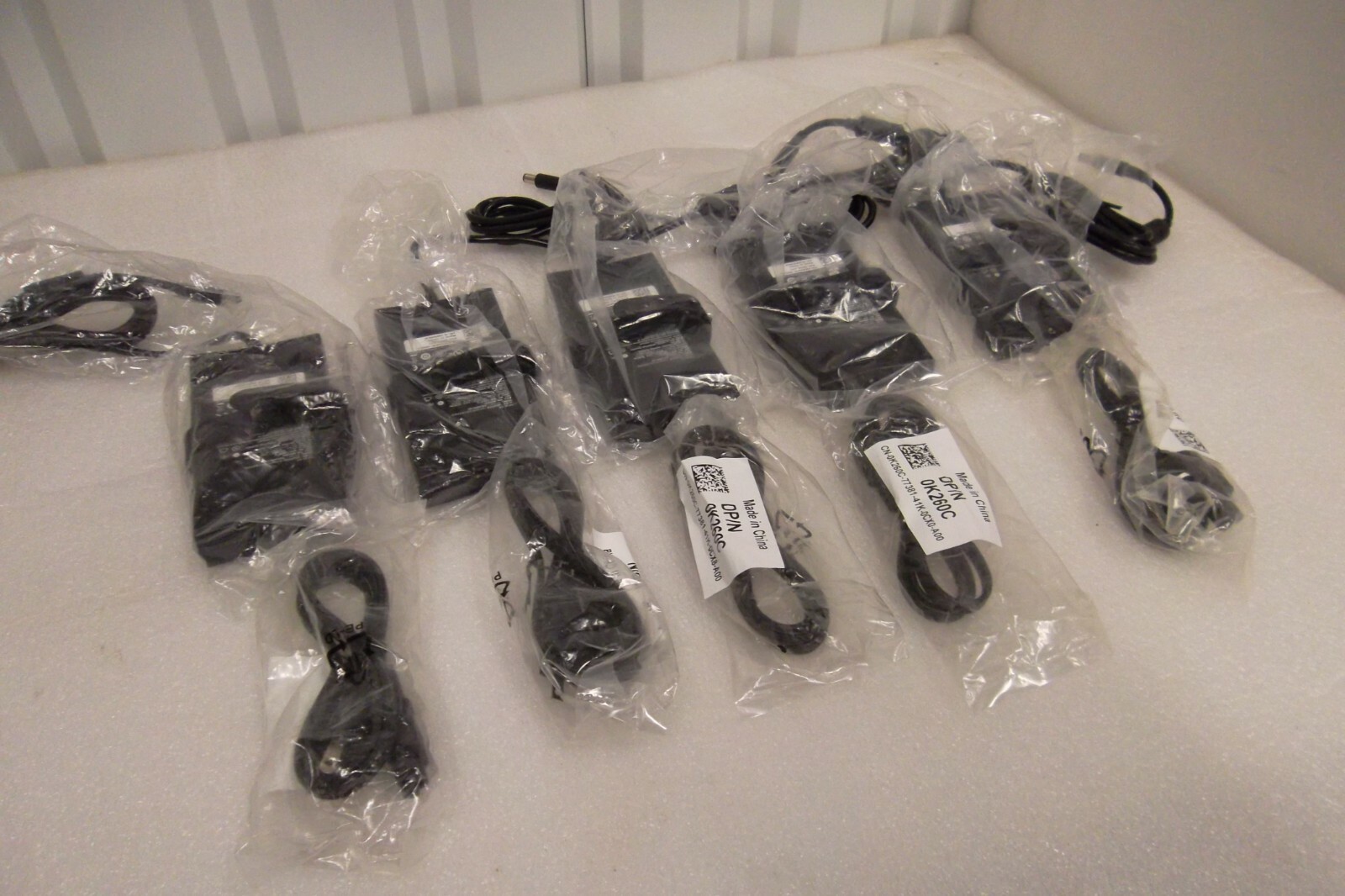 LOT5 Dell PA-4E Power Adapter 130W 19.5V JU012 MTMPN CM161 WRHKW VJCH5 OEM NEW