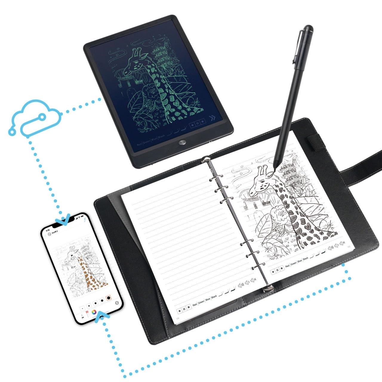Smart Pen & Reusable Digital Notebook – Sync Notes to Your App