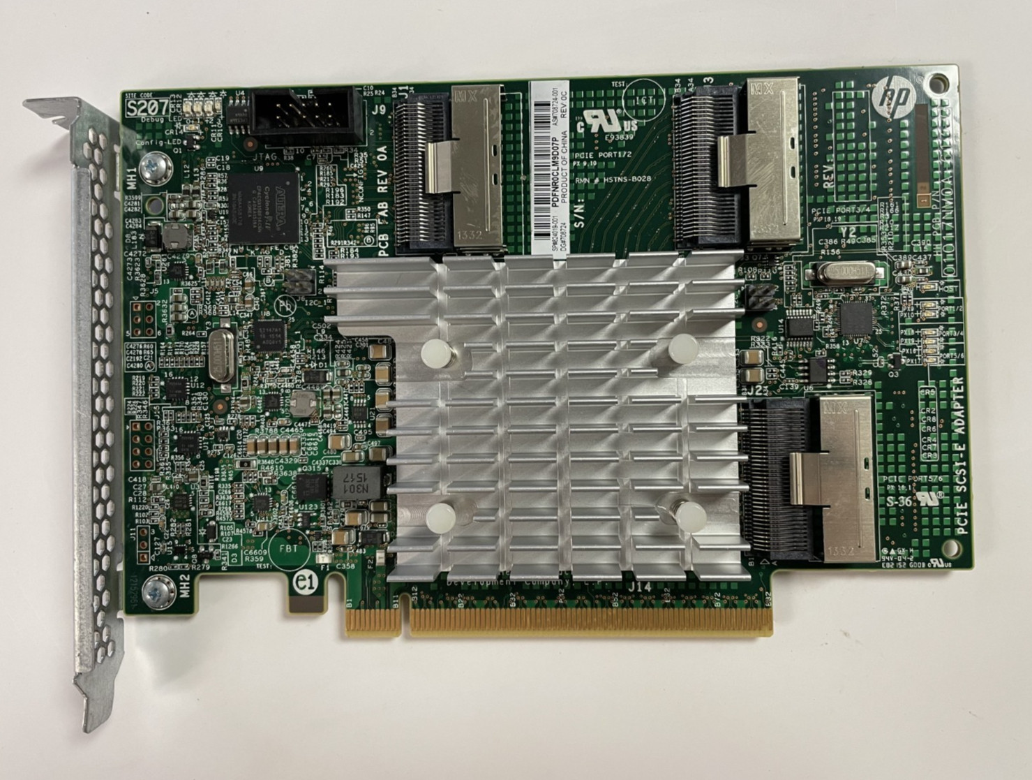 HP HPE 824019-001 708724-001 PCIe NVME RAID Bridge Controller Card